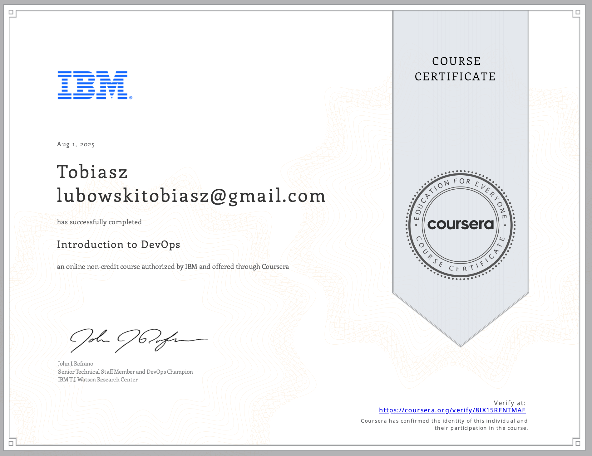 Cert 3